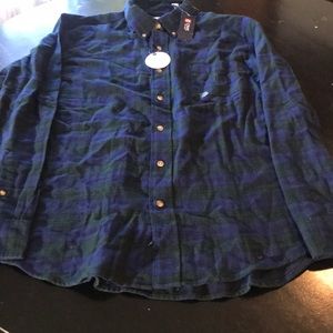 NWT Men’s Large Chaps Brushed Flannel Shirt 🌟
